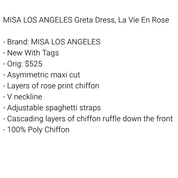 MISA Los Angeles pink Greta dress - Picture 8 of 9